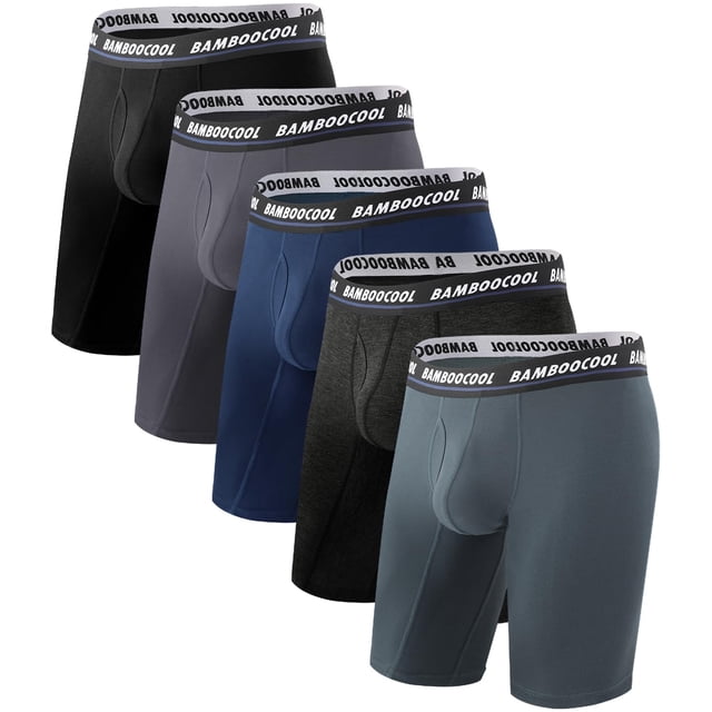 Calzoncillos bóxer largos para hombre BAMBOO COOL Performance Underwear