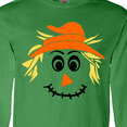thumbnail image 4 of Inktastic Halloween Scarecrow Male Face Long Sleeve T-Shirt, 4 of 5