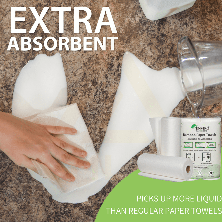 Disposable bamboo paper towels sale