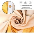 thumbnail image 4 of Sunflower Extra Long Shower Curtain, Farmhouse Rustic Country Wooden Plank Yellow Bee Dragonfly Butterfly Machine Washable Waterproof Fabric for Bathroom Decor Bathtub with Hooks 72Wx84H, 4 of 6