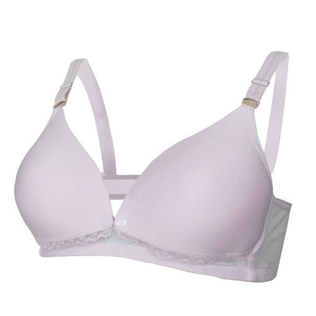 

Liveday Wire-free Nursing Bra Lightly Padded Supportive Breastfeeding for Pregnant Women Nursing Feeding Bra New