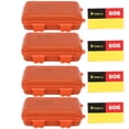 thumbnail image 1 of Caja de almacenamiento pequeña para herramientas de exterior, 4 unidades, resistente a la presión, a prueba de vibraciones y con sellado impermeable., 1 of 12