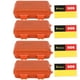 thumbnail image 1 of Caja de almacenamiento de supervivencia pequeña para herramientas al aire libre, contenedor de sellado impermeable resistente a la presión, a prueba de sacudidas, 4 Uds., 1 of 10