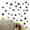 Black, variant on PLJFXXM 17pcs Mixed Size Star Wall Stickers Home Decor Bedroom Removable Nursery Wall Decals Kids DIY Art Decal (White)