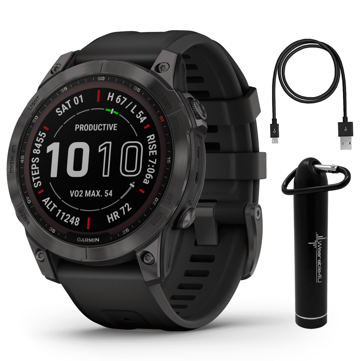 Garmin Fenix 7X Sapphire Solar Multisport GPS Touchscreen