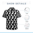 thumbnail image 7 of High Quality Hawaiian Shirts for Men Short Sleeve Aloha Beach Shirt Floral Summer Casual Button Down Shirts Blouses UJLRJV, 7 of 7