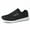 Black, variant on Mens Womens Diabetic Shoes Walking Shoes Extra Wide Width Orthopedic Tennis Shoes for Jogging Running Slip On