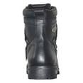 thumbnail image 3 of Unik Just for Bikers Men's Premium Leather Short Motorcycle Boots, 10006-M (Black, 11), 3 of 5