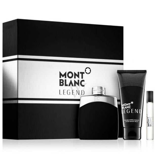 Montblanc Mont Blanc Legend Cologne Gift Set for Men, 3 Pieces