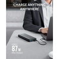 thumbnail image 3 of Anker PowerCore III Elite 25600 87W Portable Charger with 65W PD, Power Delivery Power Bank Bundle for Laptops, Smartphones, 3 of 7