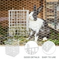 thumbnail image 3 of PBPBOX Rabbits Hay Rack Simple Design Iron For Rabbit Cage 1Set, 3 of 7