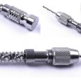 thumbnail image 3 of Semi-Automatic Mini Hand Drill Chuck Micro Twist Hobby Craft Jewelers Hand Tool with 20pcs 0.3-1.6mm Twist Drill Bits Set, 3 of 5