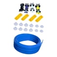 thumbnail image 4 of Kit de pista de carreras flexible de 13 pies con diseño de dos carriles para niños, accesorio con ventosas, 4 of 9