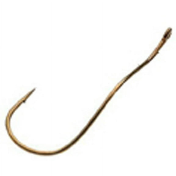 Mustad Slow Death Aberdeen Bent Shank Hook-Bronze 10 Ct Sz 2