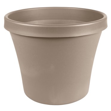 Suncast Basic 15" Resin Planter, Black, 1510K6 - Walmart.com