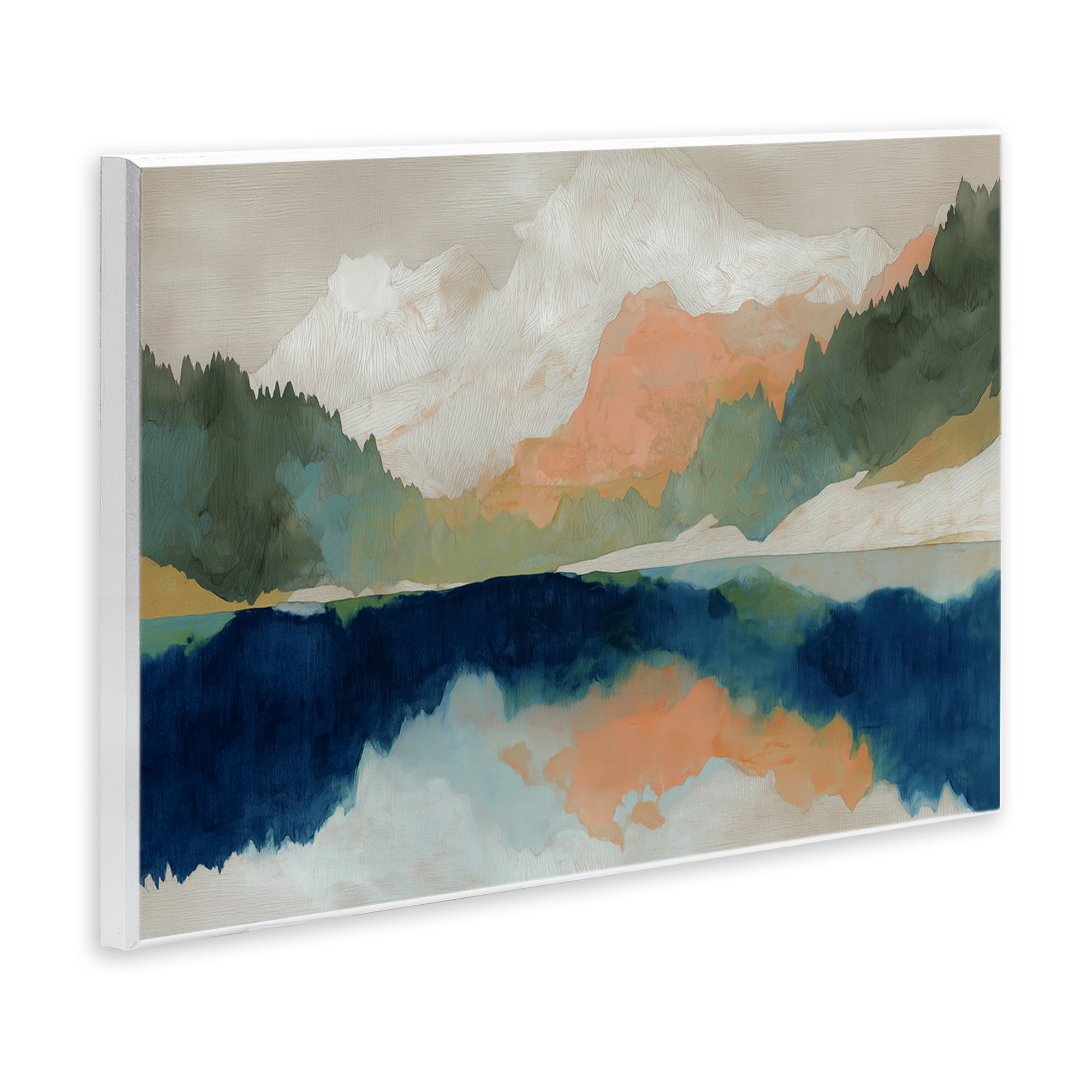 Stupell Industries Alpine Autumn Lake Reflection Wall Plaque Art, design by Chromatic Storm Studio