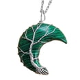 thumbnail image 4 of Collar Creciente Árbol de la , G G Yinane Collar Piedra Luna, 4 of 5