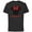Black, variant on Disney Minnie Mouse Red Bow Icon Sobrina Familia Spanish- Short Sleeve Cotton T-Shirt for Adults - Customized-Black