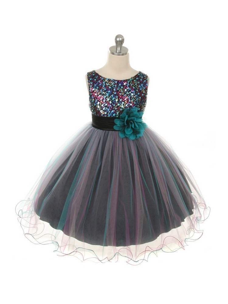 teal tutu dress