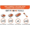 thumbnail image 2 of WAGO 221 Series 40pc Compact Splicing Wire Connector Assortment with Case, 2 of 4