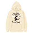 thumbnail image 3 of SonxaHe Hoodies for Toddler Girl Cartoon Print Relaxed Hooded Sweatshirts Children Spring Breathable Sports Durable Clothes Beige,Size 3-4 Y, 3 of 3