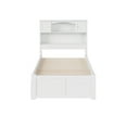 thumbnail image 5 of Newport Twin Extra Long Bed with Footboard and Twin Extra Long Trundle in White, 5 of 7