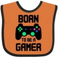 thumbnail image 3 of Inktastic Born to Be a Gamer with Controller Boys or Girls Baby Bib, 3 of 4