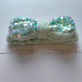 thumbnail image 3 of Precio de fábrica, lazo con diadema con purpurina, diadema para niñas, pulsera de diseño elástico para mujeres, elástico para el cabello elegante coreano, 1 Uds., 3 of 3