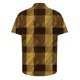 thumbnail image 4 of Camisas de Manga Corta de los Hombres Vintage Cuadrado Impreso Solapa Superior, Poliéster Ligero para Primavera Verano Casual Y Diario, 4 of 9