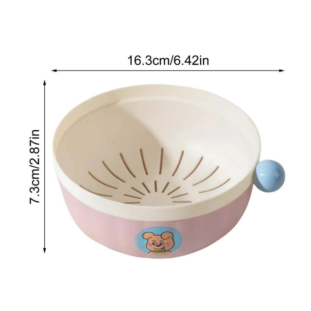 Multifunctional Fruit And Vegetable Washing Bowl 2025 Fruit Drainer Container With Handle 2 In 1 Draining And Preservation Basket Upgrade Fruit Washing Bowl