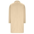 thumbnail image 6 of YYDGH Women's Pea Coat Casual Thicken Wool Blend Lapel Double Breasted Long Wool Coat Fashion Winter Jacket with Pockets, 6 of 9