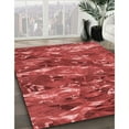 thumbnail image 3 of Ahgly Company Machine Washable Indoor Rectangle Transitional Red Area Rugs, 2' x 3', 3 of 7