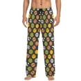 thumbnail image 4 of joogoo Men's Pajama Pants Soccer Balls Football-z1 Soft Long Sleep Lounge Pjs Bottoms M, 4 of 7