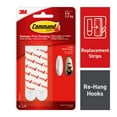 thumbnail image 3 of Command Large Refill Adhesive Strips for Wall Hooks, White, Damage Free Hanging, Six Strips, 3 of 10