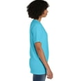 thumbnail image 2 of Hanes Pocket T-Shirt Unisex Garment Dyed Cotton Short Sleeve Tee Crewneck Ringspun Cotton, 2 of 4