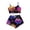 Purple, variant on Weebloom Halloween Summer Pajamas For Women Set Pumpkin Cartoon Print Pajama Sleeveless Camisole Shorts Set Sleepwear Nightwear Pjs Loungewear Purple Xl