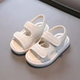 thumbnail image 2 of Odeerbi 2025 Girls Sandals Baby Girls Boys Children's Beach Shoes Soft Sole Toe Crash Sandals Roman Sandals, 2 of 9