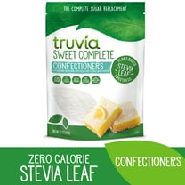 Truvia Sweet Complete Confectioners, Powdered Stevia Leaf Sweetener with Zero Calories, 12oz Bag