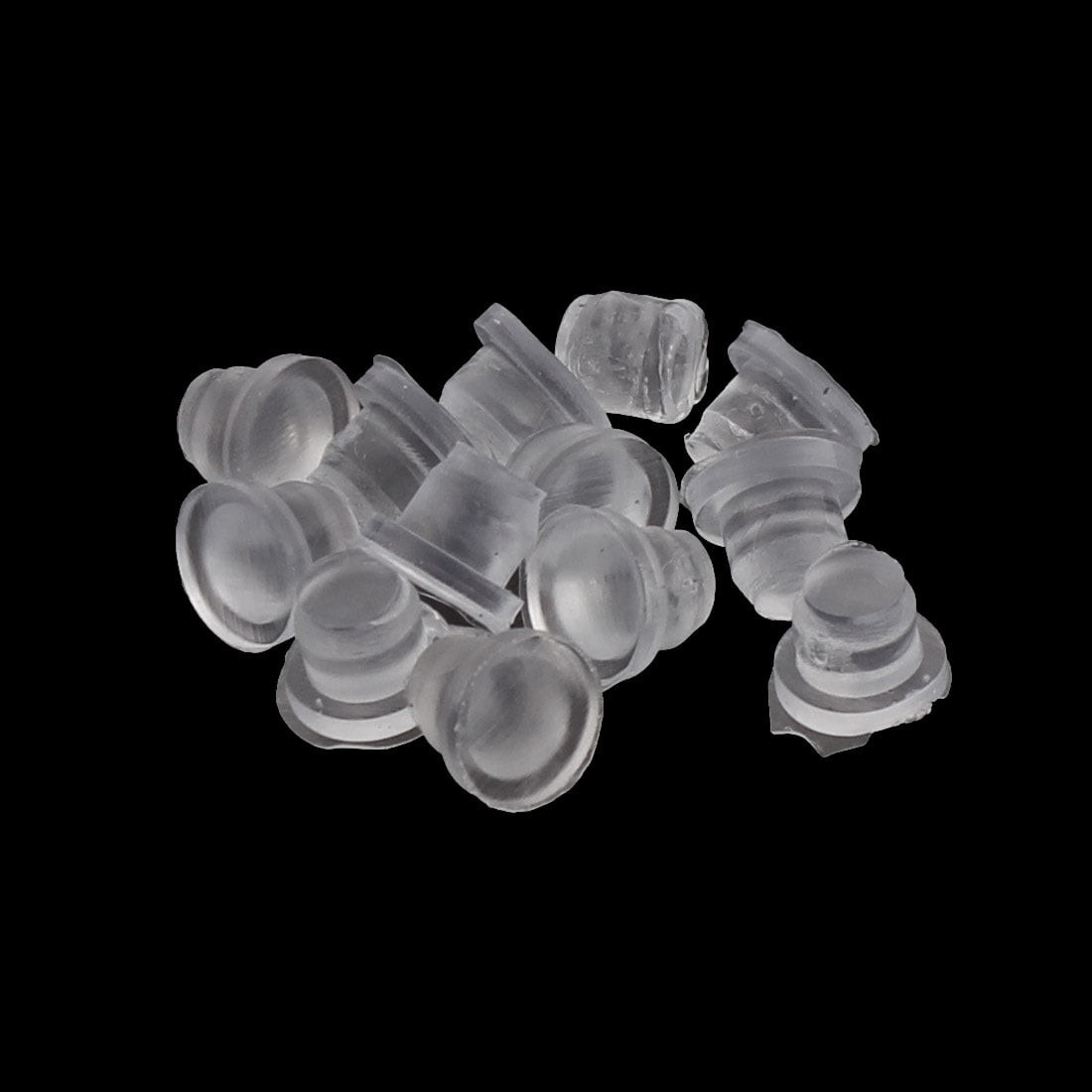 Unique Bargains 10mm Thickness Glass Shelf Bracket Support Clip Clamp Silver Tone 12pcs