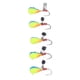thumbnail image 4 of Plantillas de pesca en hielo de invierno, 5 uds. Anzuelos de pesca en hielo Señuelos de pesca en hielo Plantillas de pesca en hielo Tecnología avanzada, 4 of 8