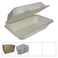 thumbnail image 2 of Galligreen Contenant Compostable à Couvercle Articulé, 9 x 6 Po, 2 of 4