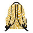 thumbnail image 2 of Xixirimido Kids Backpacks for Boys Girls, 17 Inch Large Capacity Backpack Toddler Elementary Schoolbag for Teens Students Lightweight Durable Bookbag, Yellow Zebra Stripe, 2 of 8