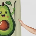 thumbnail image 3 of Orinice Avocado Bathroom Decor Set Luxurious Shower Curtain with Hooks 100% Polyester Fabric Multi Size Colorful Fashion Bathroom Shower Curtain Set 36x72, 3 of 7