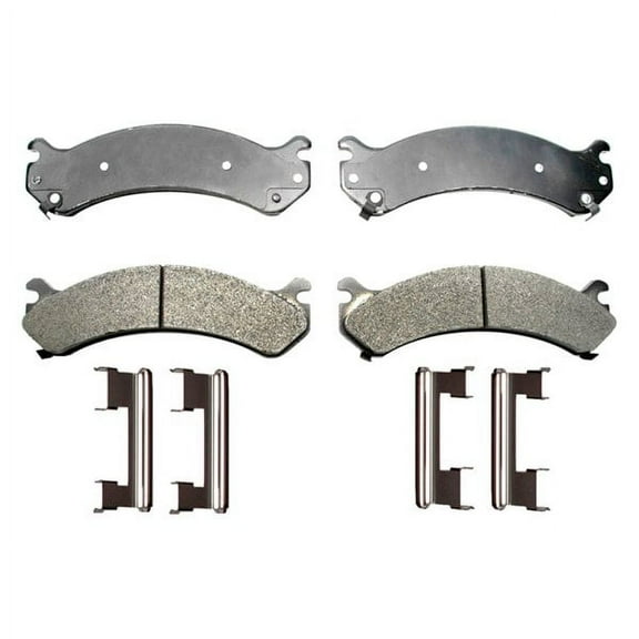 Professional Semi-Metallic Front Disc Brake Pads for Cadillac DTS 2006-2011 AcDelco 17D784MH