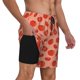 thumbnail image 2 of Balery Tomato Bañador para hombre, shorts de playa de secado rápido con entrepierna y forro de compresión-Medium, 2 of 6