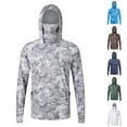 thumbnail image 5 of Hpapadks Men Hoodie Sun Protection Camo Hoodies Pullover with Face Mask Lightweight Breathable Uv Blocking Outdoor Hiking Fishing Gear Sweatshirts for Men, 5 of 5