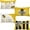 Bee Set, variant on Bee Happy Bee Kind Throw Lumbar Pillow Covers 12 x 20 Inch Set of 4 Yellow Honey and Bee Decorative Cushion Case Spring Summer Outdoor Decoration for Sofa Couch
