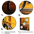 thumbnail image 3 of Designart "Reflecting on Bicycles II" Bicycle Floater Framed Wall Art Print, 3 of 7