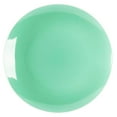 thumbnail image 5 of Stoneware Coupe Shape 18pc Dinnerware Set, Outside White + Inside Teal, 5 of 7