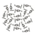 thumbnail image 4 of Bolsa de 20 Diminutas para Colgantes de Microscopio Sunnimix Plata Antigua, 4 of 6